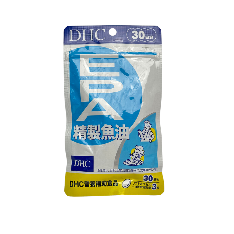 EPA魚油推薦NO.12 DHC 精製魚油EPA